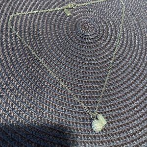 Coach pave ball necklace